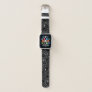 Retro Black White Cool Computer Circuit Board Apple Watch Band