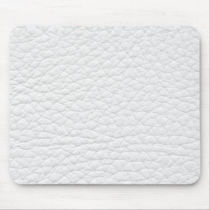 Retro Black & White Grunge Leather Custom Mouse Pad