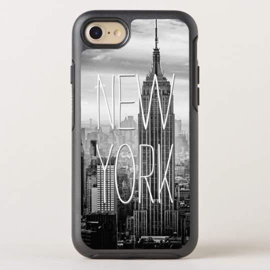 Retro Black White New York Skyscraper Landscape Otterbox Iphone