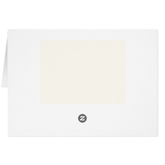 Retro Black White Wedding Place Card (Back Horizontal)