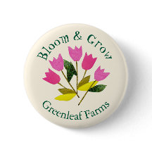 Retro Bloom & Grow Colorful Garden Farm Nursery