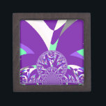 Retro Blue Cyan Kaleidoscope Art Print Jewelry Box<br><div class="desc">Retro Blue Cyan Kaleidoscope Art Print Transform your space with our Retro Blue Cyan Kaleidoscope Art Print. This captivating design showcases a stunning blue and cyan kaleidoscope texture, featuring intricate geometric patterns that create a mesmerizing visual effect. The retro aesthetic evokes a sense of nostalgia, making it a perfect addition...</div>