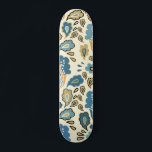 Retro Blue Floral Pattern Cool Trendy Skateboard<br><div class="desc">This retro design features a cool and trendy abstract floral pattern #skateboarding #skate #skateboard #skatelife #sk #skateboardingisfun #skater #skatepark #skateshop #skateeverydamnday #skateeverydamnday #skateboarder #skateboards #skating #life #skatergirl #trendy #cool #outdoor</div>