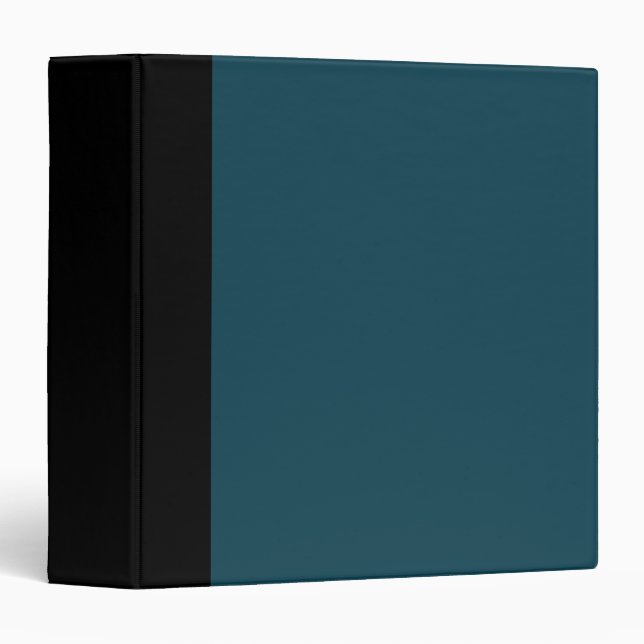 Retro Blue Organizer Binder Gift (Front/Spine)