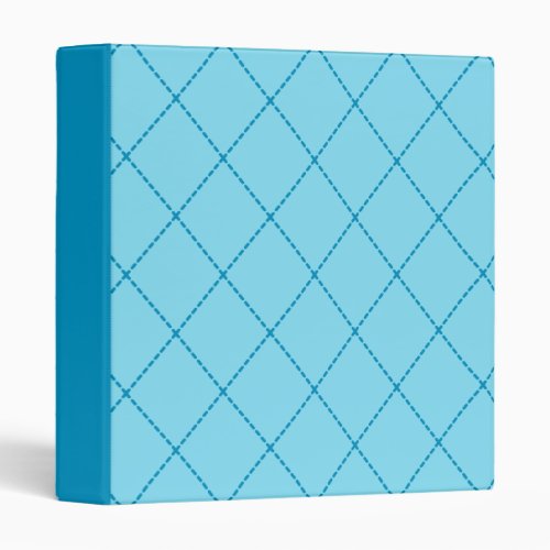 Retro Blue Scrapbook Binder