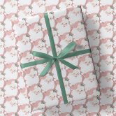 Hot Pink Retro Modern Starburst Pattern Wrapping Paper