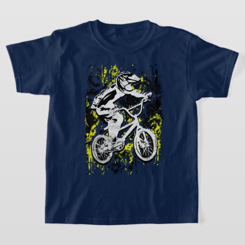Retro Bmx Bike Race _ Bmx Racing T_Shirt