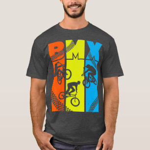 Retro BMX Funny BMX Rider Bicycle Vintage T-Shirt