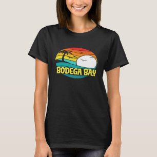 Retro Bodega Bay Sun Surf 80s Graphic Premium T-Shirt