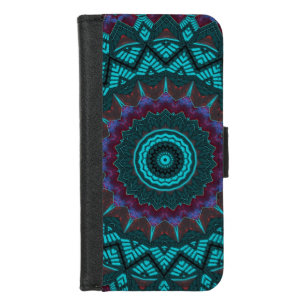 Retro Boho Chic Bohemian Southwestern Mandala iPhone 8/7 Wallet Case