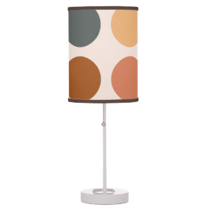 Retro Boho Dots Neutral Table Lamp
