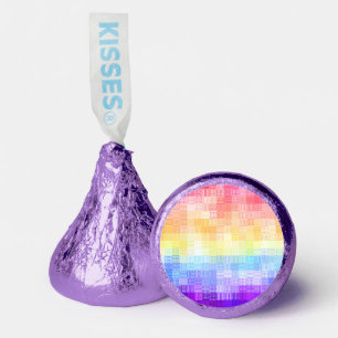 Retro Boho Funky Quirky Xenogender Plaid Pride Hershey®'s Kisses®