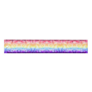 Retro Boho Funky Quirky Xenogender Plaid Pride Ruler