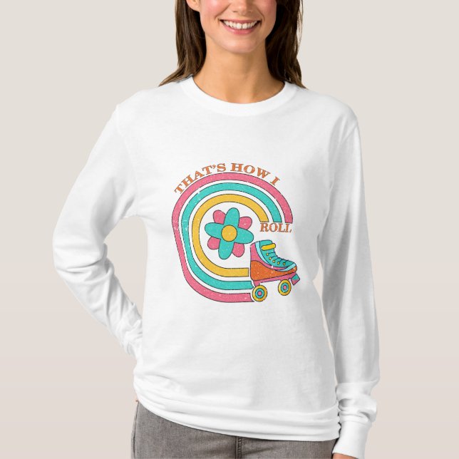 Retro Boho Sublimation T-Shirt (Front)