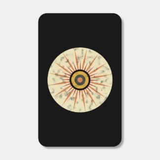 Retro Boho Sunburst Design Matchboxes