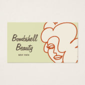 Retro Bombshell Lash Diva Beauty Enhancements Logo (Front)