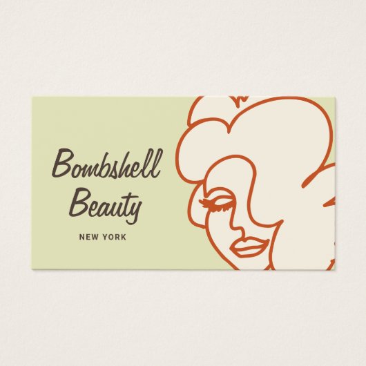 Retro Bombshell Lash Diva Beauty Enhancements Logo (Front)