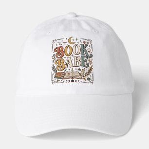 Retro Book Babe Mystical Celestial Witchy Bookish Hat