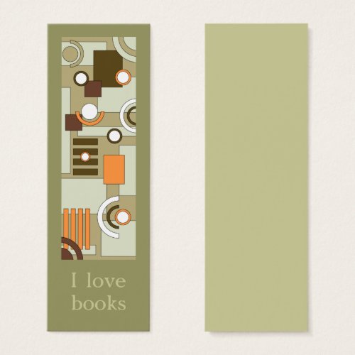 Retro Bookmark Design