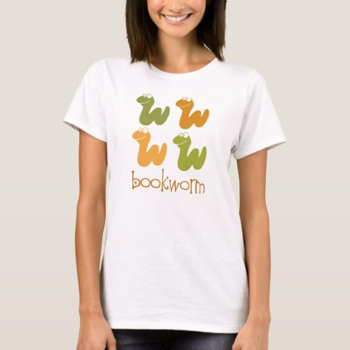 Retro Bookworm Reading Gift T_Shirt