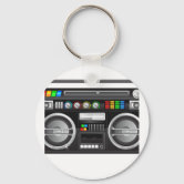 Skull Ghetto Blaster' Large Buttons