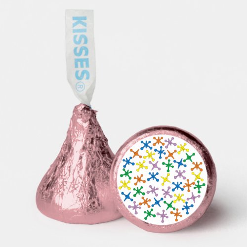 Retro Boomer Scattered Jacks Pattern Hersheys Kisses