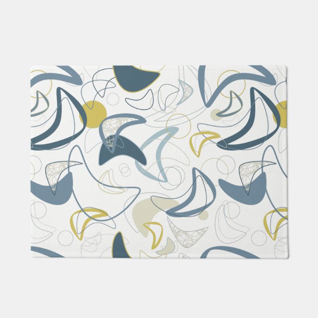 Retro Boomerang! Doormat (Front)
