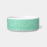 Retro Boomerang Pet Dish<br><div class="desc">Retro jade green boomerang pet bowl</div>