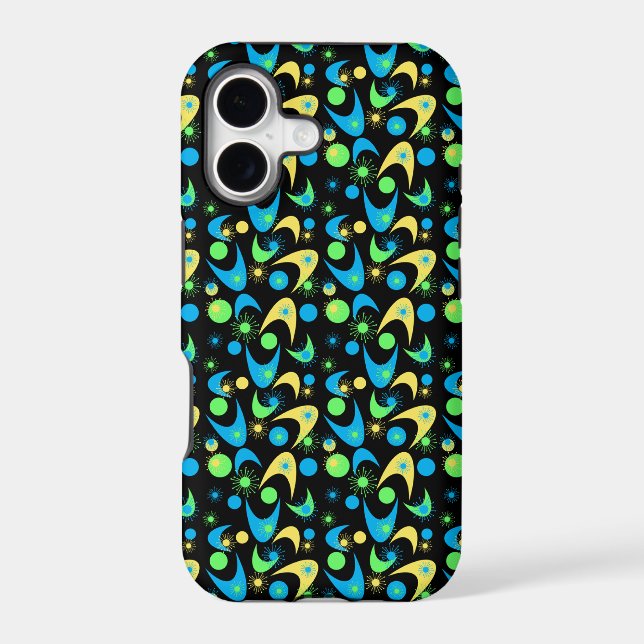 Retro Boomerangs Case-Mate iPhone Case (Back)