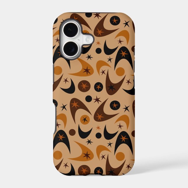 Retro Boomerangs Case-Mate iPhone Case (Back)