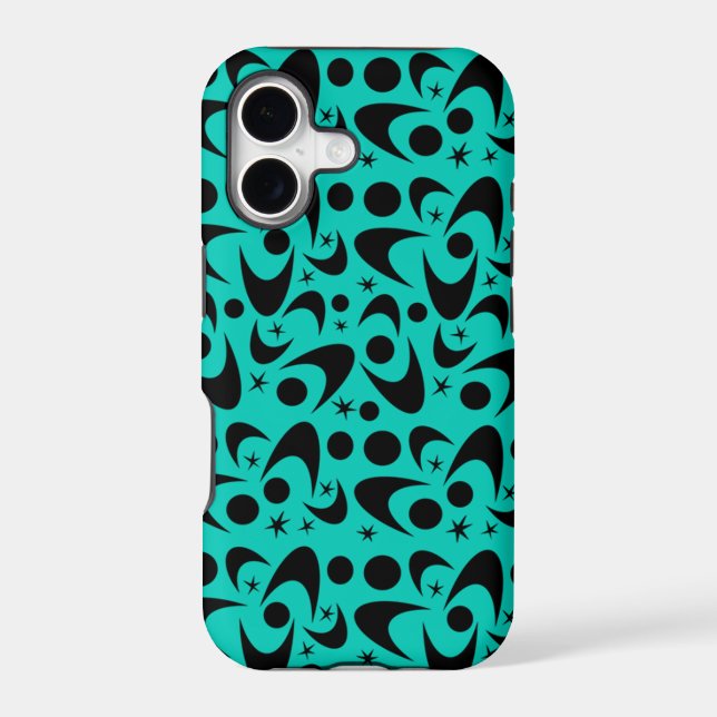 Retro Boomerangs Case-Mate iPhone Case (Back)