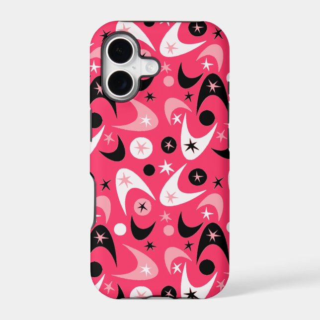 Retro Boomerangs Case-Mate iPhone Case (Back)