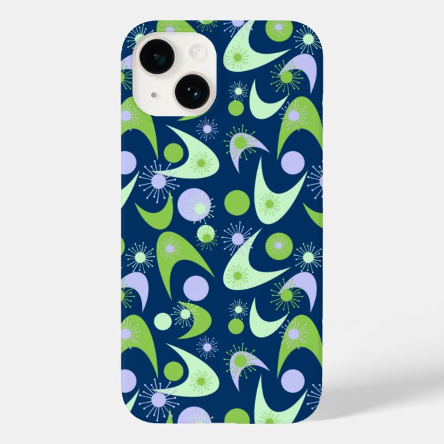 Retro Boomerangs Case-Mate iPhone Case (Back)
