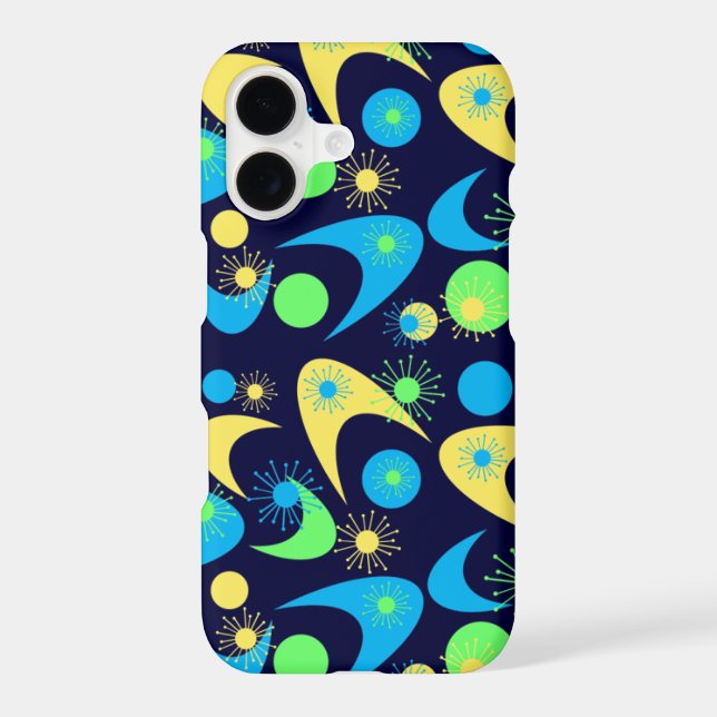 Retro Boomerangs Case-Mate iPhone Case (Back)