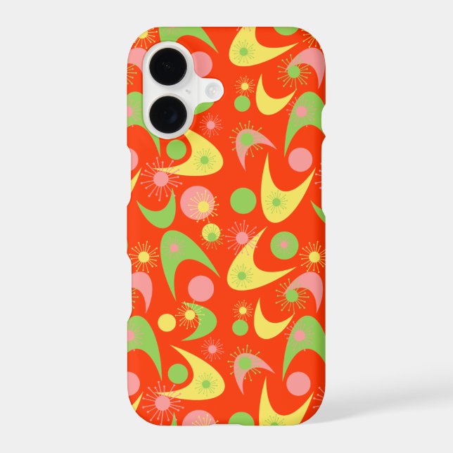 Retro Boomerangs Case-Mate iPhone Case (Back)