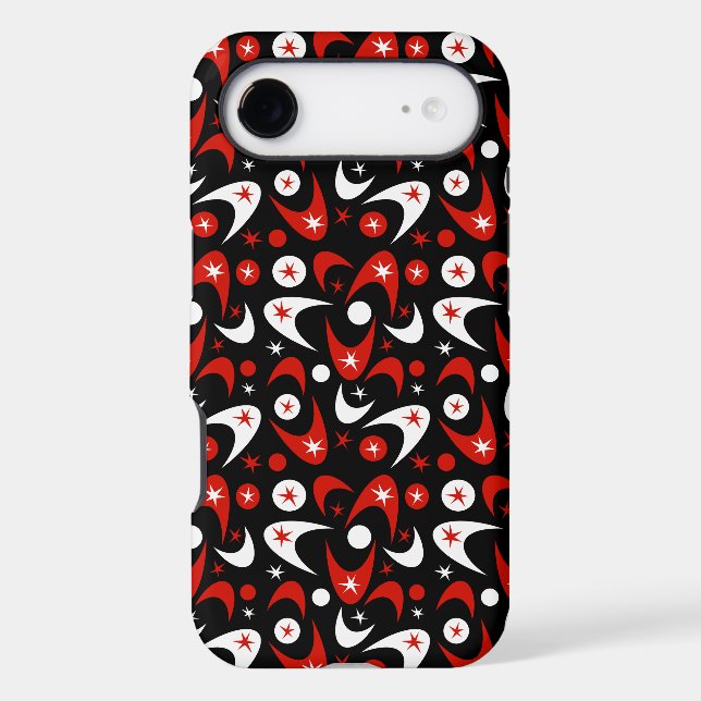Retro Boomerangs Case-Mate iPhone Case (Back)