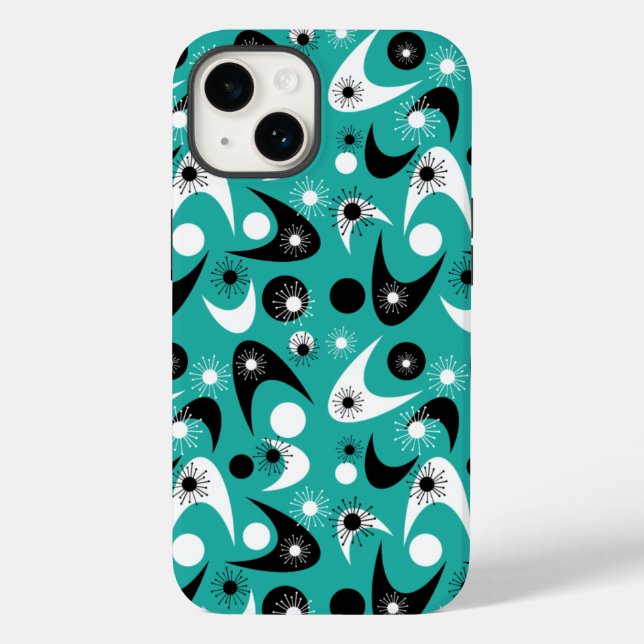 Retro Boomerangs Case-Mate iPhone Case (Back)