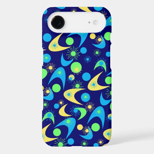 Retro Boomerangs Case-Mate iPhone Case (Back)
