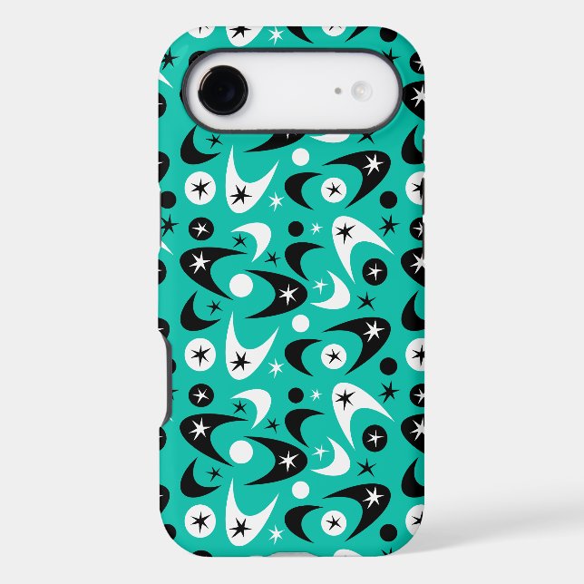 Retro Boomerangs Case-Mate iPhone Case (Back)