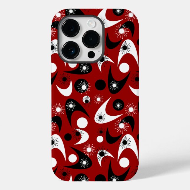 Retro Boomerangs Case-Mate iPhone Case (Back)