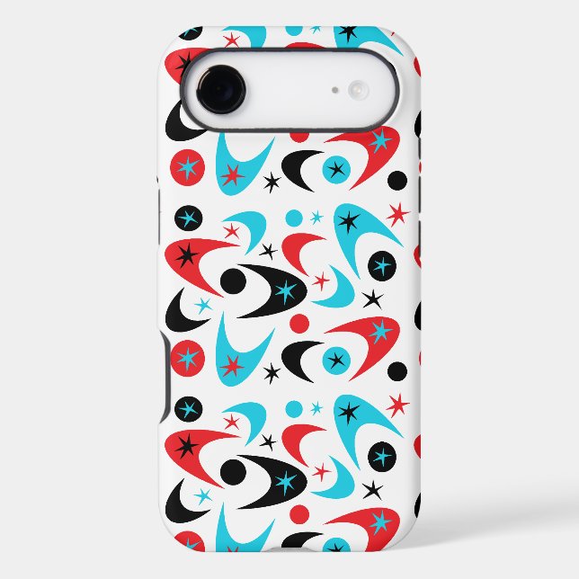 Retro Boomerangs Case-Mate iPhone Case (Back)