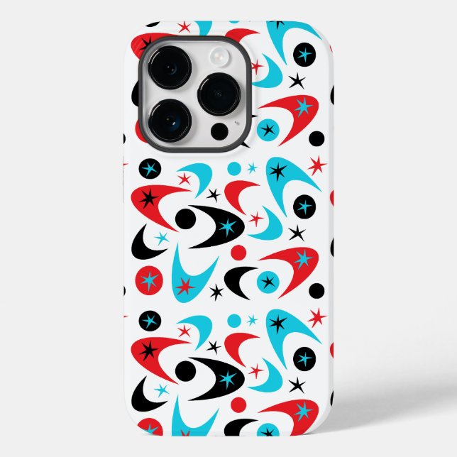 Retro Boomerangs Case-Mate iPhone Case (Back)