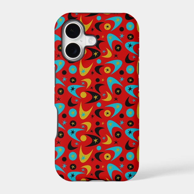 Retro Boomerangs Case-Mate iPhone Case (Back)
