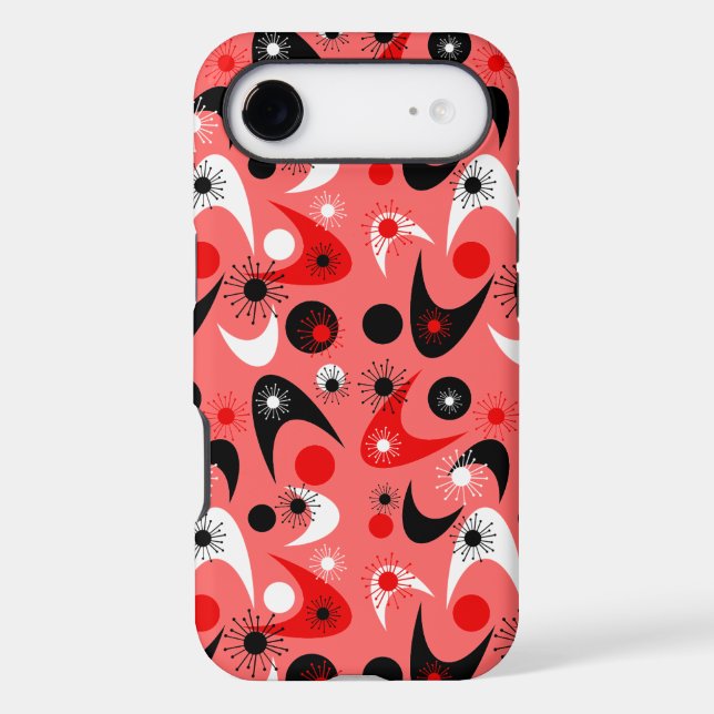 Retro Boomerangs Case-Mate iPhone Case (Back)