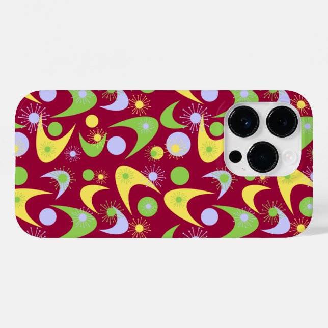 Retro Boomerangs Case-Mate iPhone Case (Back (Horizontal))