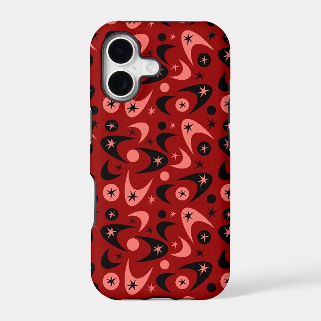 Retro Boomerangs Case-Mate iPhone Case (Back)