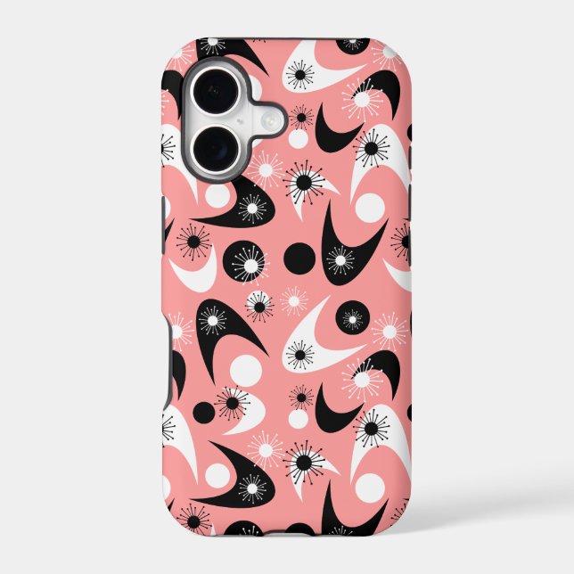 Retro Boomerangs Case-Mate iPhone Case (Back)