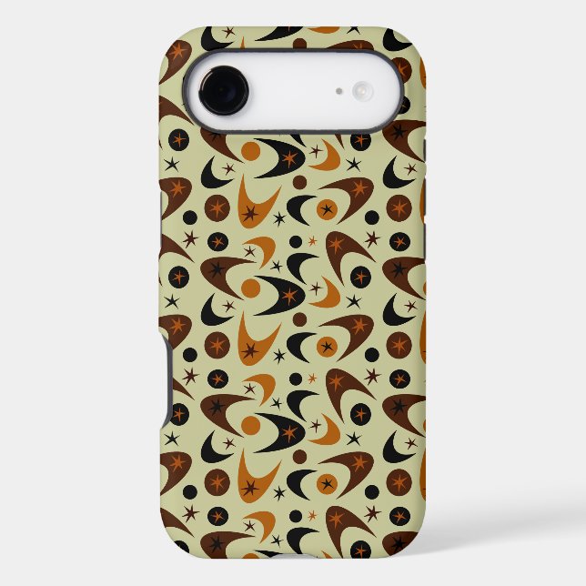 Retro Boomerangs Case-Mate iPhone Case (Back)