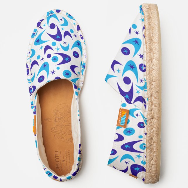 Retro Boomerangs Espadrilles (Side)