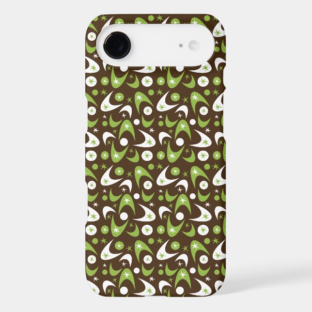 Retro Boomerangs iPhone Case (Back)